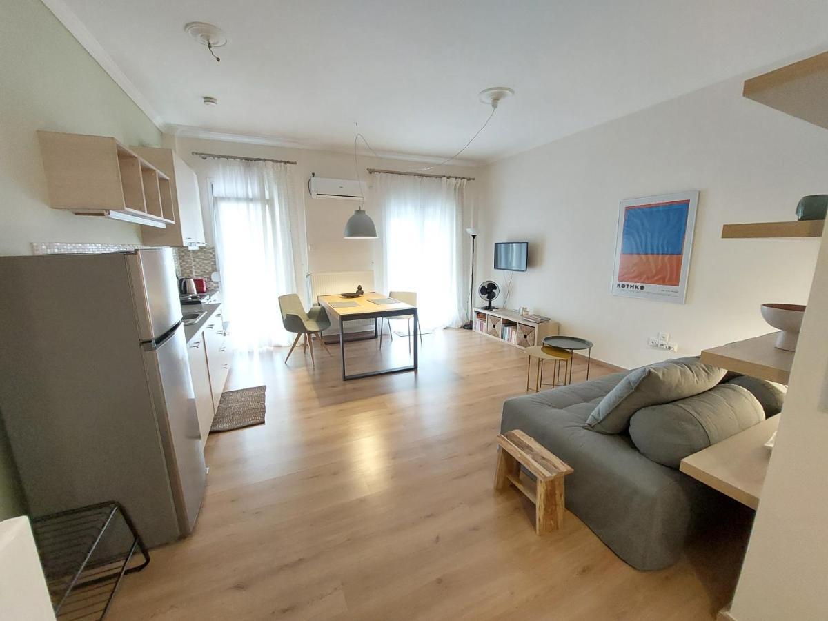 Ferienwohnung Cholargos Metro Station 2 Persons Cozy Studio. Athen Exterior foto